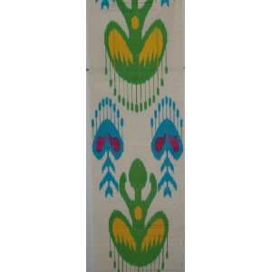   Uzbek Silk Ikat Adras Fabric 16200 by Yard Arts, Crafts & Sewing