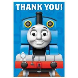  Lets Party By Amscan Thomas the Tank Thank You Notes 