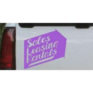 Sales Leasing Rentals Advertisement Decal Business Car Window Wall 