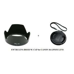   Lens Hood for Canon 18 135mm Lens w/67mm Lens Cap