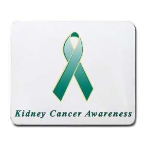  Kidney Cancer Awareness Ribbon Mouse Pad