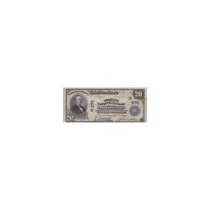  1902 $20 National Banknote, Hartford, CT, VG F Toys 