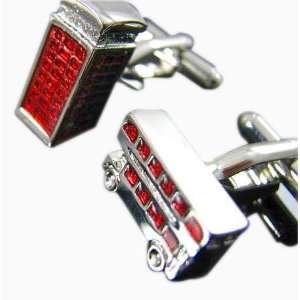  Telephone Booth & Double Decker Bus Cufflinks Everything 