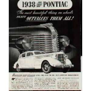 1938 Pontiac Silver Streak Ad, A2709
