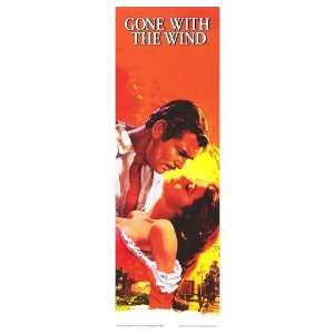 Gone with the Wind Movie Poster, 11.75 x 36 (1939) 