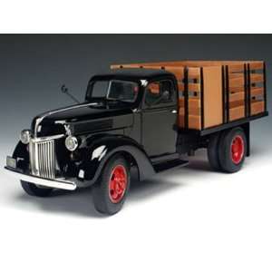  1940 Ford Stake Truck 1/16 Black Toys & Games