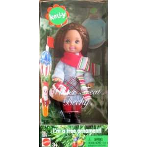  Barbie Kelly Winter Treat BECKY Doll Tree Ornament (2004 