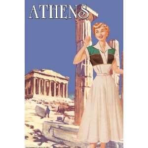  Athens 50s Fashion Tour II 20x30 poster