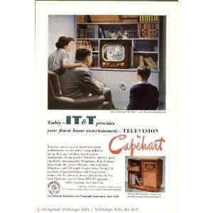 1950 International Tel Your finest home entertainment Television 