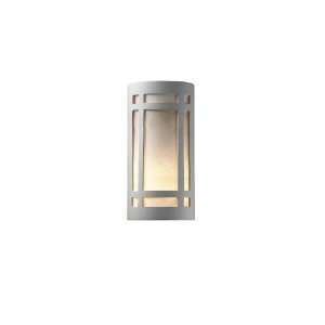Ambiance Open Top and Bottom Big Craftsman Outdoor Wall Sconce Finish 
