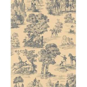  Wallpaper Brewster toile Collection 47 63265