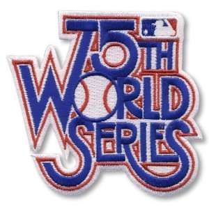  1978 75th World Series Logo Patch