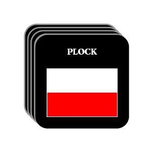  Poland   PLOCK Set of 4 Mini Mousepad Coasters 