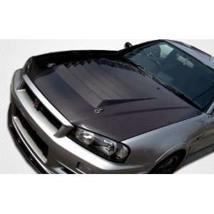 1999 2004 Nissan Skyline R34 Carbon Creations D1 Hood (Will not fit GT 