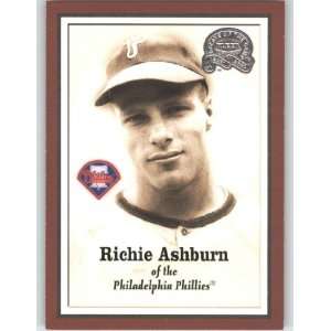  2000 Fleer Greats of the Game #6 Richie Ashburn 