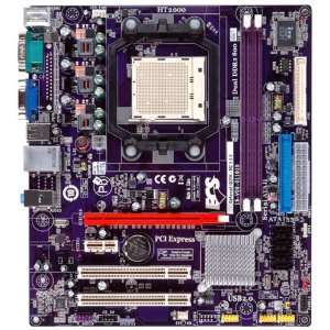  ECS Socket AM2+/ GeForce 6100/ DDR2/ SATA2/ A&V&L/ MATX 