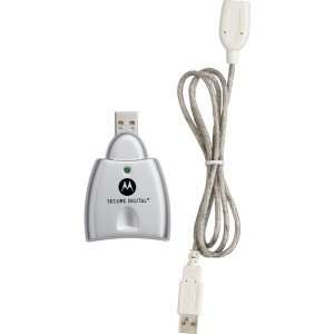  Motorola SD Card Reader w/ USB Cable Backwards Compatible 