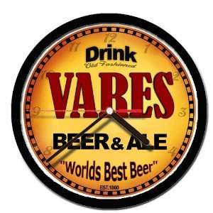  VARES beer and ale cerveza wall clock 