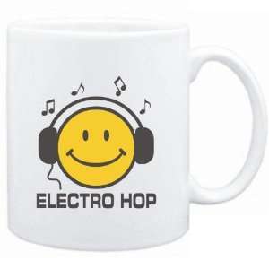  Mug White  Electro Hop   Smiley Music