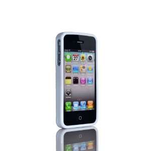 Best White TPU S Seres Hard SKIN CASE COVER BUMPER FOR APPLE IPHONE 4 