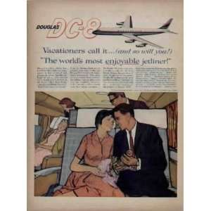 Vacationers call it The worlds most enjoyable jetliner . 1960 