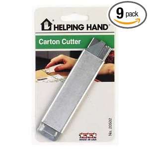  HELPING HANDS Carton Cutter With Blade Sold in packs of 3 