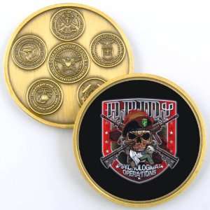  ARMY CIVIL AFFAIRS THE TRIGGER CHALLENGE COIN YP422 