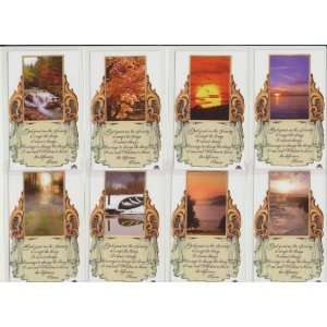  Serenity Prayer Laminated Holy Cards Full Set of 8 