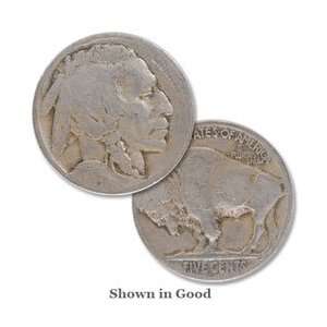   1919 D Buffalo Nickel    Just 8 Million Minted 