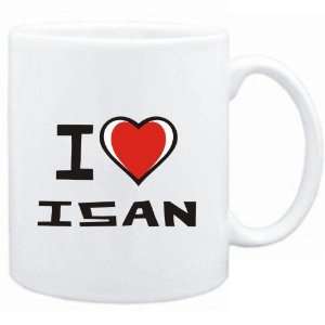  Mug White I love Isan  Languages