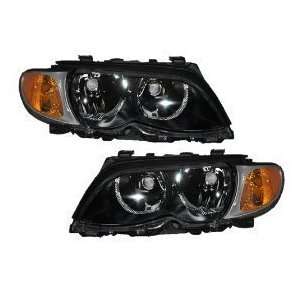  BMW 3 Series E46 Headlights Headlamps Sedan/Wagon 4PIECE 