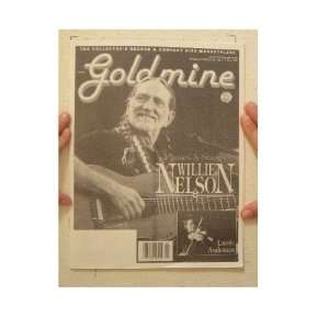  Willie Nelson Goldmine Article Booklet 