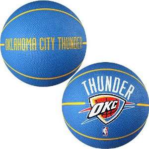  Spalding Oklahoma City Thunder Mini Rubber Basketball 
