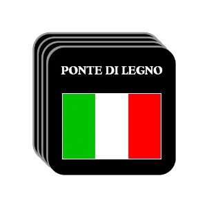  Italy   PONTE DI LEGNO Set of 4 Mini Mousepad Coasters 