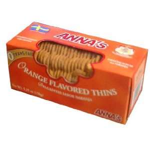 Annas Orange Thins, 150g (5.25oz)  Grocery & Gourmet Food