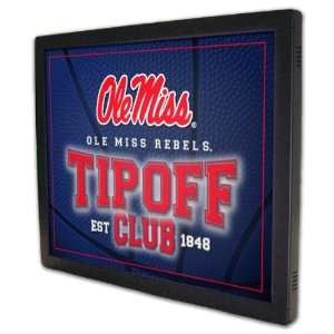  Mississippi Rebels Tipoff Club Backlit Team Panel Sports 