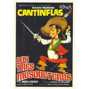  The Three Musketeers (1942) 27 x 40 Movie Poster Spanish 