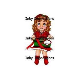  Inky Impressions Cling Rubber Stamps lilis Present 