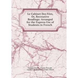   , Leprince de Beaumont (Jeanne Marie) Georges GÃ©rard  Books
