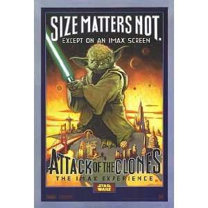   II Attack of The Clones   original movie poster 
