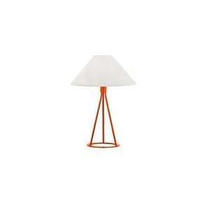 Tetra Table Lamp in Gloss OrangeModern Lighting Essentials by Sonneman 