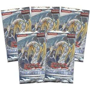  Yu Gi Oh Cards   Tactical Evolution   Booster Packs ( 5 