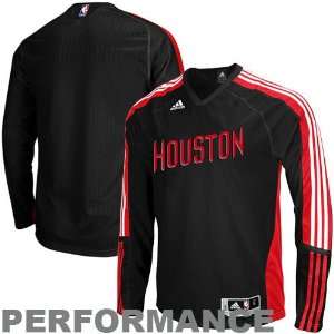  adidas Houston Rockets Black Red Shooting Performance Long 