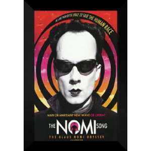  The Nomi Song 27x40 FRAMED Movie Poster   Style A 2004 