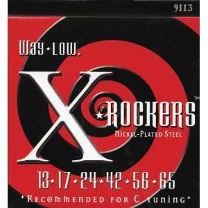  Everly XRockers Strings .013 .065 Drop C/9113 Musical 