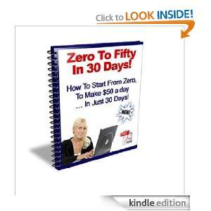 Zero To Fifty In 30 Dayshow to make $50 in 30 days Guan Cheng CHEN 