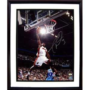   Wade Picture   16x20 Framed Tomahawk Dunk