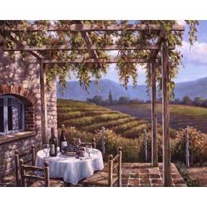    Vineyard Terrace   Poster by Sung Kim (20x16)