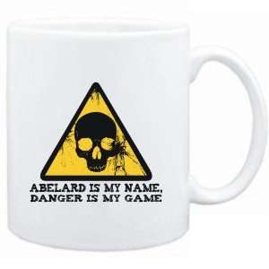  Mug White  Abelard is my name, danger is my game  Male 