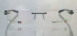 New Tag Heuer Rimless Trends 8106 002 55 18 Eyeglasses  